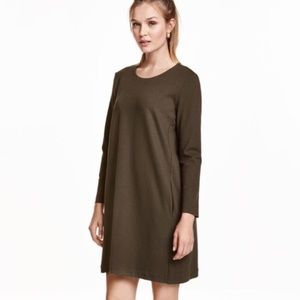 NWTH&M Khaki Green Dress